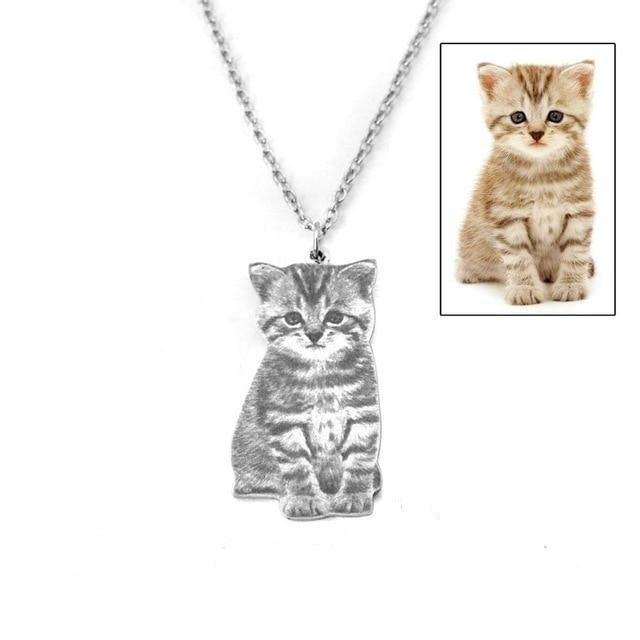 Collier chien chat avec initiale ; accessoires à personnaliser pour animaux  de compagnie; creation sur mesure Handmade : : Produits Handmade